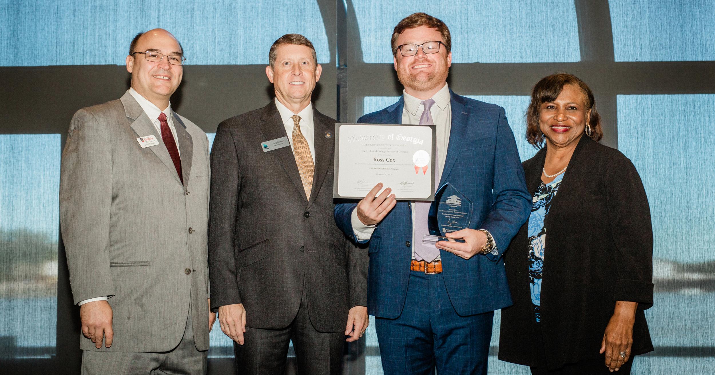 Photo for Ross Cox Graduates from Technical College System of Georgia&rsquo;s Senior Leadership Academy